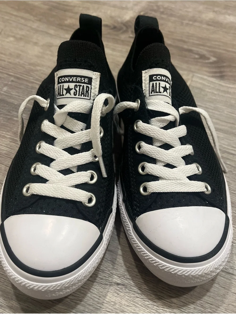 Converse Low Top Sneakers - Black & White